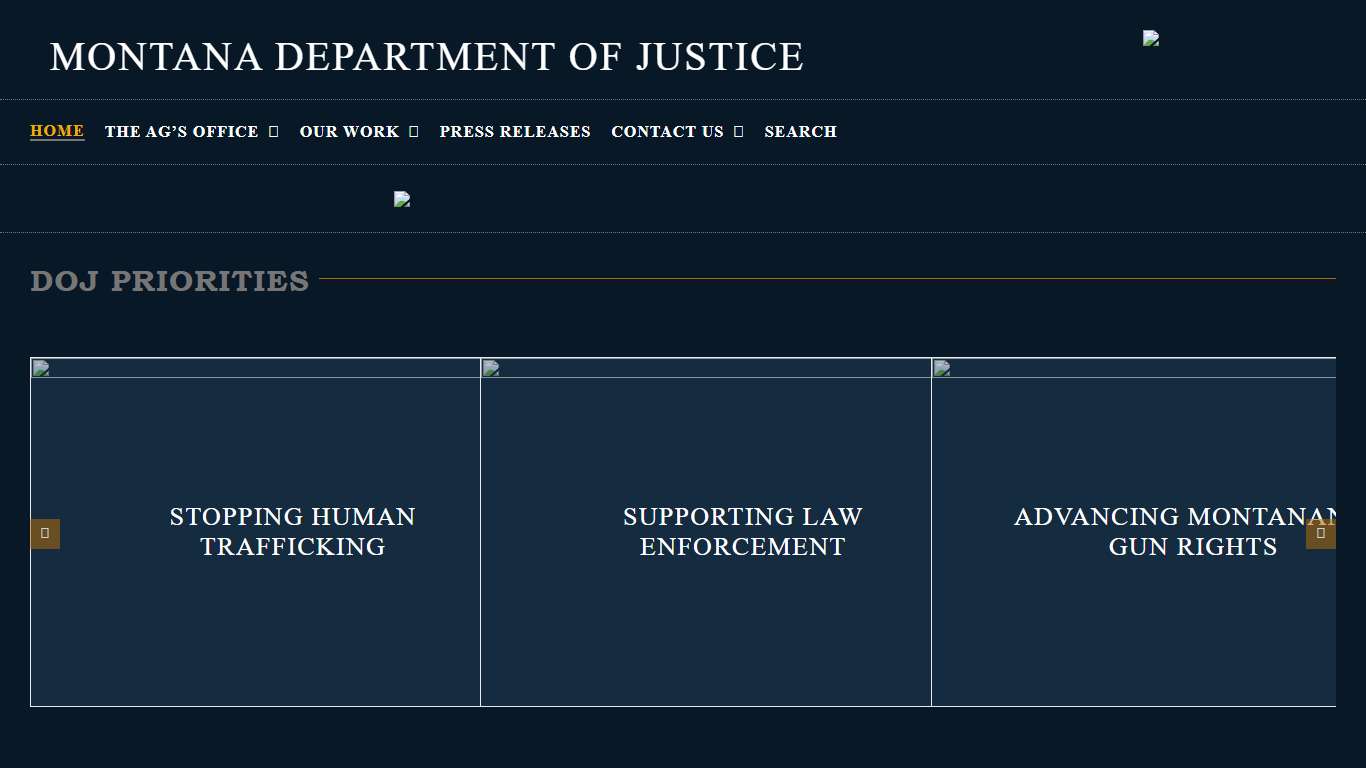 Montana Department of Justice